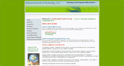 Desktop Screenshot of princetontech.org